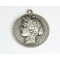 medalion Ceres. gravor Eugene Andre Oudine cca 1880 Franta